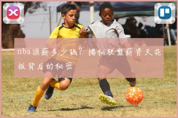 nba顶薪多少钱？揭秘联盟薪资天花板背后的秘密